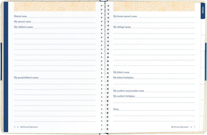 Peace of Mind Planner: Important Information about My Belongings, Business Affairs, and Wishes