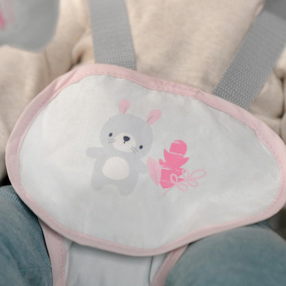 Ingenuity Keep Cozy 3-in-1 Grow with Me Vibrating Baby Bouncer Seat & Infant to Toddler Rocker, 0-30 Months Up to 40 lbs (Pink Lily)