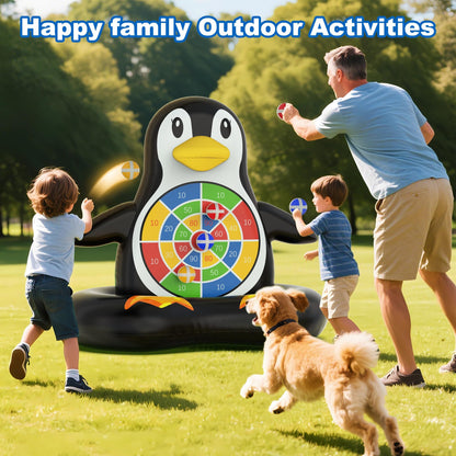 MOONTOY Fun Pool Toys, Inflatable Dart Board Floating Water Game for Kids Ages 4-8 8-12, Outdoor Backyard & Beach Games for Boys Girls Teens and Adults, Summer Party Birthday Gift