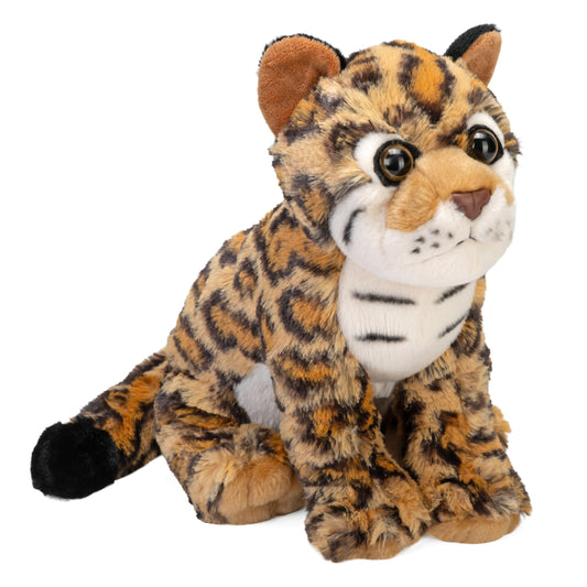 Cuddle~Kins CK Ocelot Wild Republic Plush, Stuffed Animal, Plush Toy, Kids Gifts, 12", Multicolor
