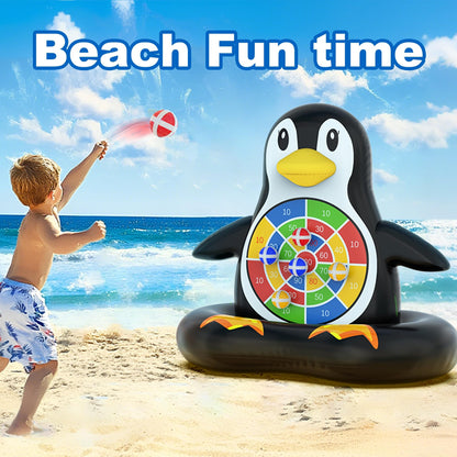 MOONTOY Fun Pool Toys, Inflatable Dart Board Floating Water Game for Kids Ages 4-8 8-12, Outdoor Backyard & Beach Games for Boys Girls Teens and Adults, Summer Party Birthday Gift