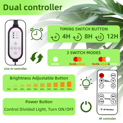 Grow Lights with Stand for Indoor Plants