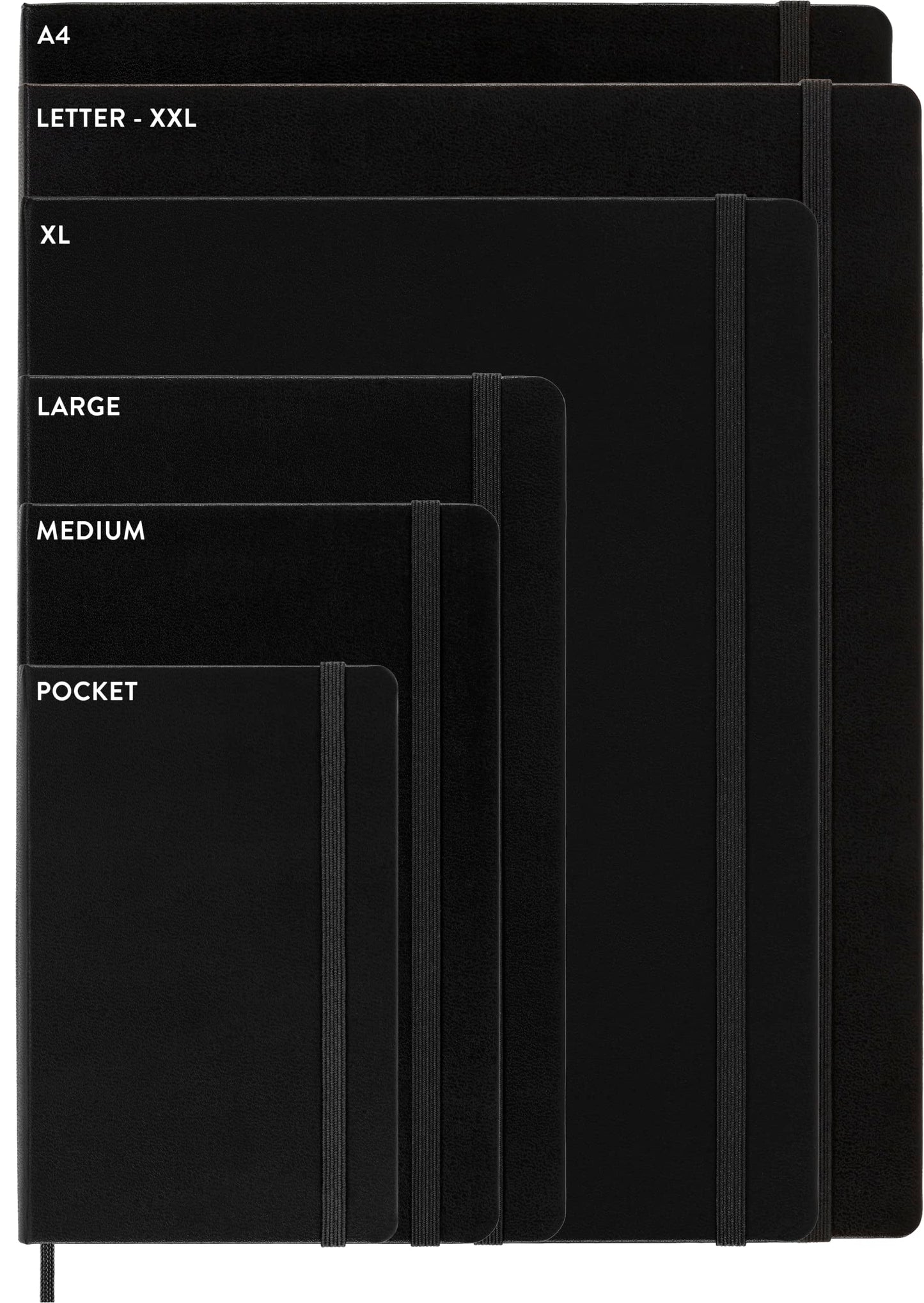 Moleskine Classic Notebook, Hard Cover, Ruled/Lined, XL (7.5" x 9.5"), Forest Green, 192 Pages
