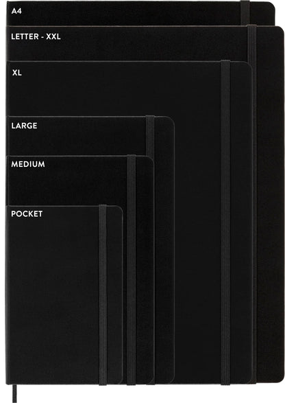 Moleskine Classic Notebook, Hard Cover, Ruled/Lined, XL (7.5" x 9.5"), Forest Green, 192 Pages