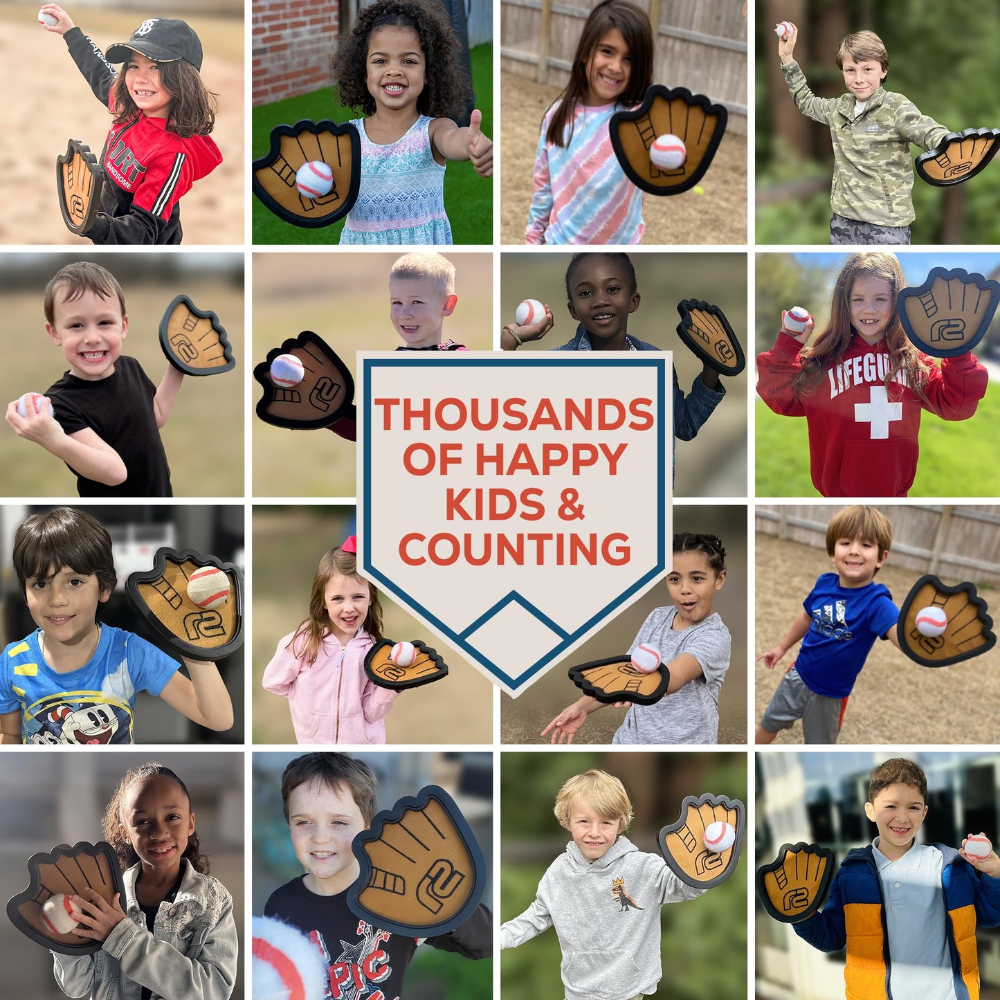 Toss and Catch Ball Set: Fun Ball and Catch Game - Best Baseball Gifts for Boys & Girls - Toys for 2 3 4 Year Old Boys - Toddler Boy Toys & Gift Idea for 9 8 7 6 5 4 3 + Year Old Boy Birthday Gift