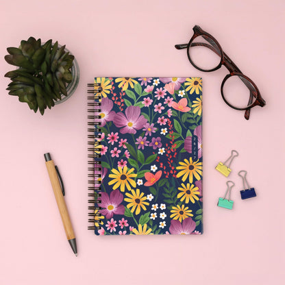 Blue Sky Sustainability 2026-2027 Weekly and Monthly Academic Year Planner Calendar, July 2026 - June 2027, 5" x 8", Flexible Cover From Recycled Plastic, Wirebound, Laminated Tabs, Storage Pocket, Gail