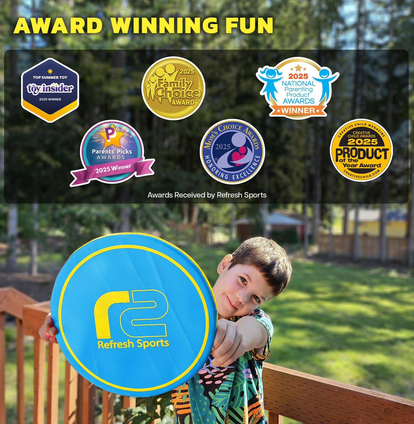 Soft Disc Flying Toy - Doesn't Hurt to Catch - Flying Disc For All Ages - Easy to Use Summer Gift Friisbee For Kids -Outdoor Gifts for Boys & Girls 3 4 5 6 7 8 9 10 11 12 13+ Birthday Gifts