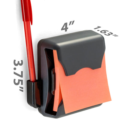 Officemate Magnetic Pop-Up Note Dispenser, 3 x 3 Notes (25908)