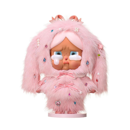 POP MART MEGA Crybaby 400% Crying in Pink 27.6cm/ 10.87inches Figurine, Toys for Mordern Home Décor, Collectible Art Toy