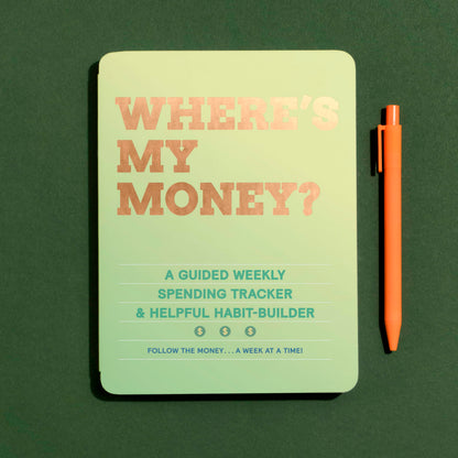 Where's My Money Habit Tracker Journal (Knock Knock Habit Tracker Journals)