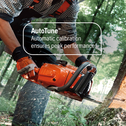 Husqvarna 555 Gas Chainsaw, 60-cc 4.16-HP 2-Cycle X-Torq Engine, 24 Inch Chainsaw with X-Cut Chain, for Felling, Limbing and Bucking Small and Midsize Trees, Gifts For Men
