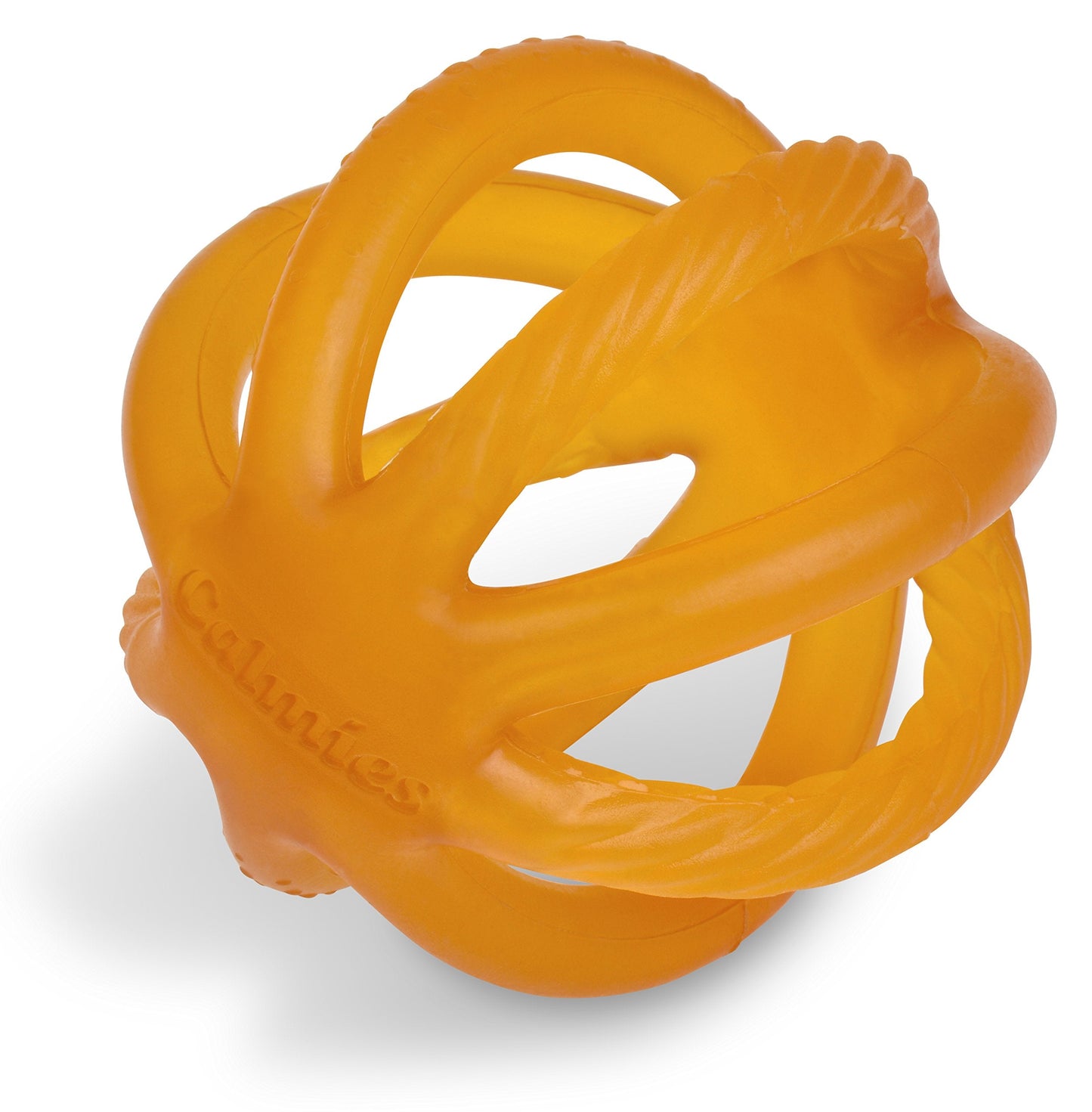 Calmies Teether for Babies Without BPA, 100 Percent Natural Rubber Toy for Infants, Plant Based, No Parabens, No PVC, and No Phthalates, Unscented
