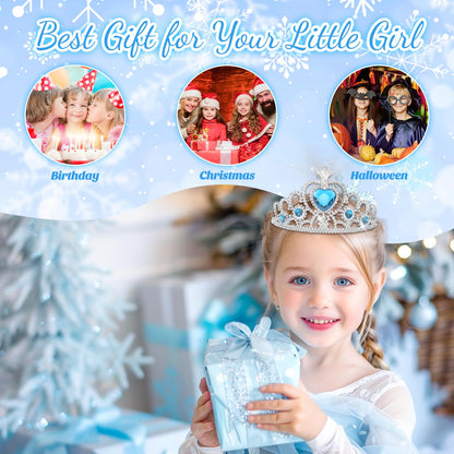 INNOCHEER Pretend Makeup for Toddlers, Toy Play Makeup Set for Kids 3-5, Toddler Makeup Kit Pretend, Frozen Toys for Kids Fake Makeup, Gifts Toys for 3 4 5 6 7+ Year Old Girls (Not Real Makeup)