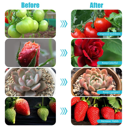 Hywyimlait Grow Lights for Indoor Plants, 84LEDs Clip Plant Lights, Full Spectrum LED Plant Growing Lamps with FlexibleGooseneck4/8/12/18H Timer, 3 Spectral Modes, 10 Dimmable Levels (1 Pack)
