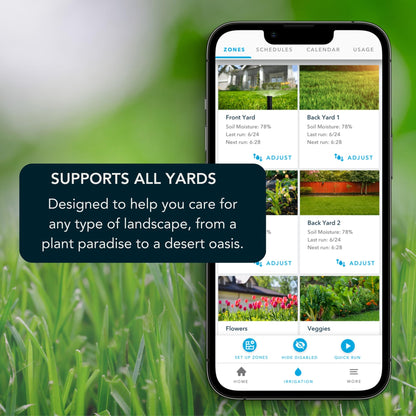 Rachio 3 Smart Bundle: Includes Rachio 3rd Generation-16 Zone Smart Sprinkler Controller (Alexa Compatible w/ Hyperlocal Weather Intelligence Plus & Rain Skip) & Rachio Weatherproof Outdoor Enclosure
