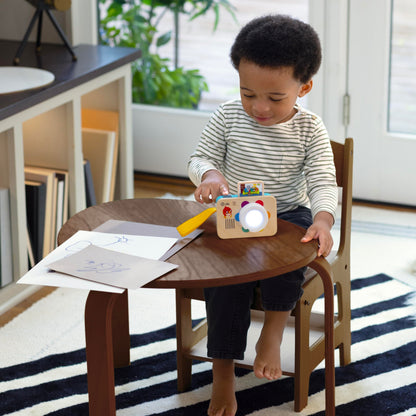 Baby Einstein + Hape Learning Lens Toy Camera for Pretend Play, Ages 6 Months and Up