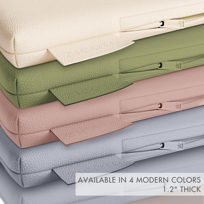 Stylish Padded Baby Play Mat for Your Boy or Girl - Extra Thick & Super Soft Vegan Leather Floor Mat Creates A Safe Play Area for Little Ones - A Beautiful Playmat That Fits Nicely Into Any Playroom