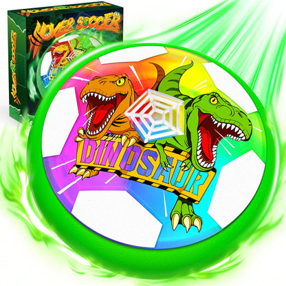 Dinosaur Toys for Boys Glowing Hover Soccer Ball,Light Up Hover Ball for 3 4 5 6 7 8 9 10 11 12 year old Boy,Indoor Outdoor Kids Toys,Air Floating Soccer Toy,Fun Christmas Birthday Gift for Boy 3–12