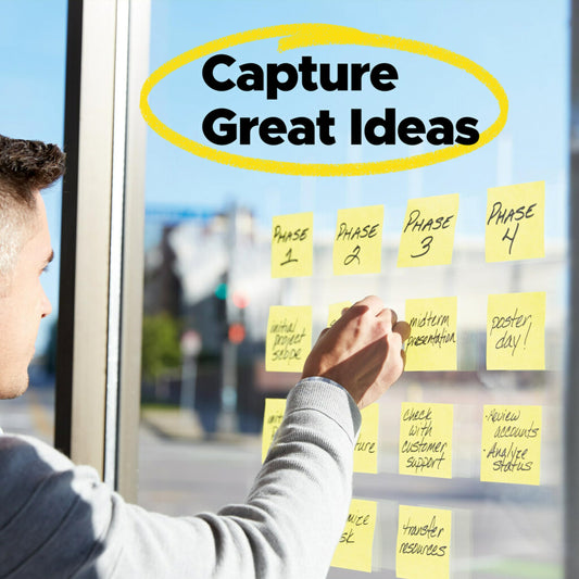 Post-it Super Sticky Dispenser Pop-up Notes, 12 Sticky Note Pads, 3 x 3 in., 2X The Sticking Power, New Year Organization or Second Semester School Supplies, Canary Yellow