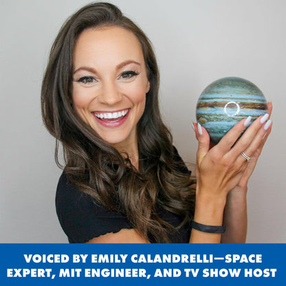Educational Insights GeoSafari Talking Space Explorer featuring Emily Calandrelli - Toy Telescope for Kids, Toddler Space Toys, Beginner STEM Learning, Science Toys for Boys & Girls Ages 4+