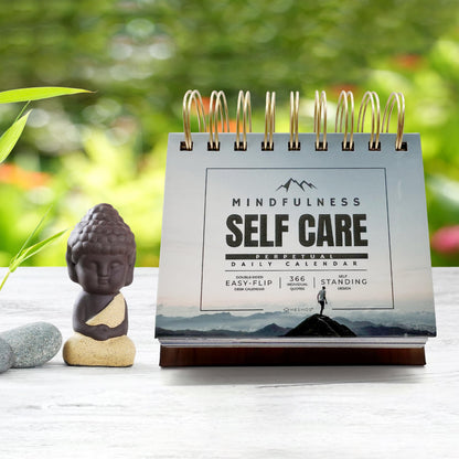 MESMOS 366 Mindfulness Self Care Quotes Daily Motivational Calendar, Inspirational Gifts for Men, Office Decor for Men and Women, Office Gifts Desk Accessories, Stress & Anxiety Relief Items
