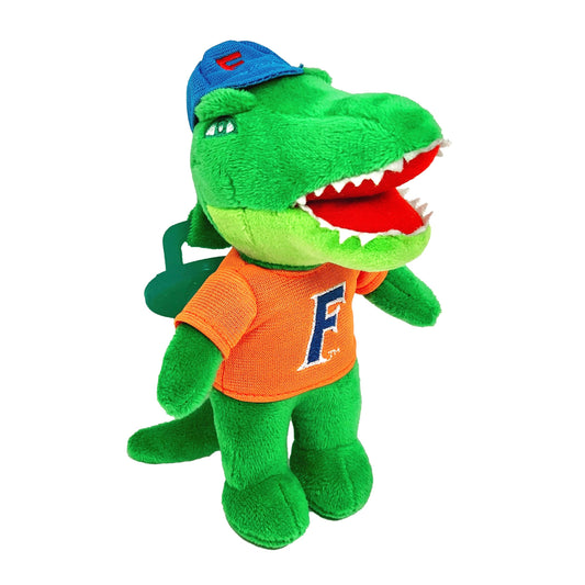 GAMEZIES Baby Boy and Girl Silicone University of Florida Albert Mascot Plush Pacifier Removable, Washable Plush Toy CPSIA Tested, BPA-Free 0-6 Months