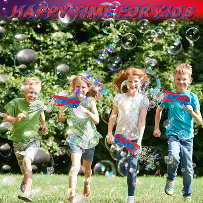 Bubble Machine Gun for Kids: Toys for 3+ Year Old Boys, Toys for Boys 4-6, Outsider&Outdoor Toy for Toddlers 3-5, Easter, Summer, Wedding, Party Favors, Halloween, Birthday Gifts