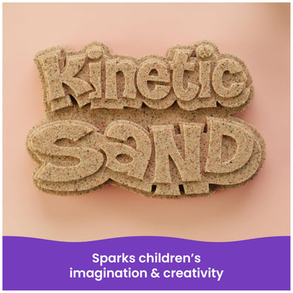 Kinetic Sand, 3.25lbs Beach Play Sand, Amazon Exclusive, Moldable Sensory Toys for Kids, Resealable Bag (Packaging May Vary), for Ages 3 and up