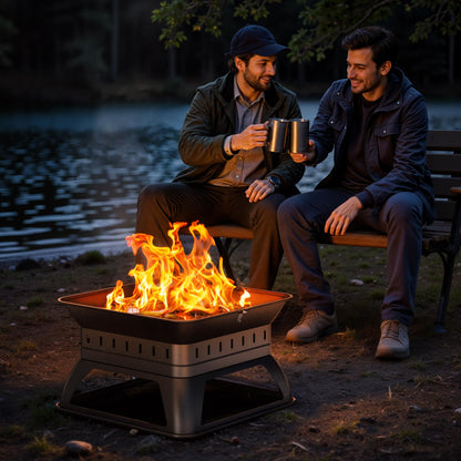 BALI OUTDOORS Propane Fire Pit Perfect for Camping Outdoor Fire Pit for Portable Firepits for Outside Outdoor Patio