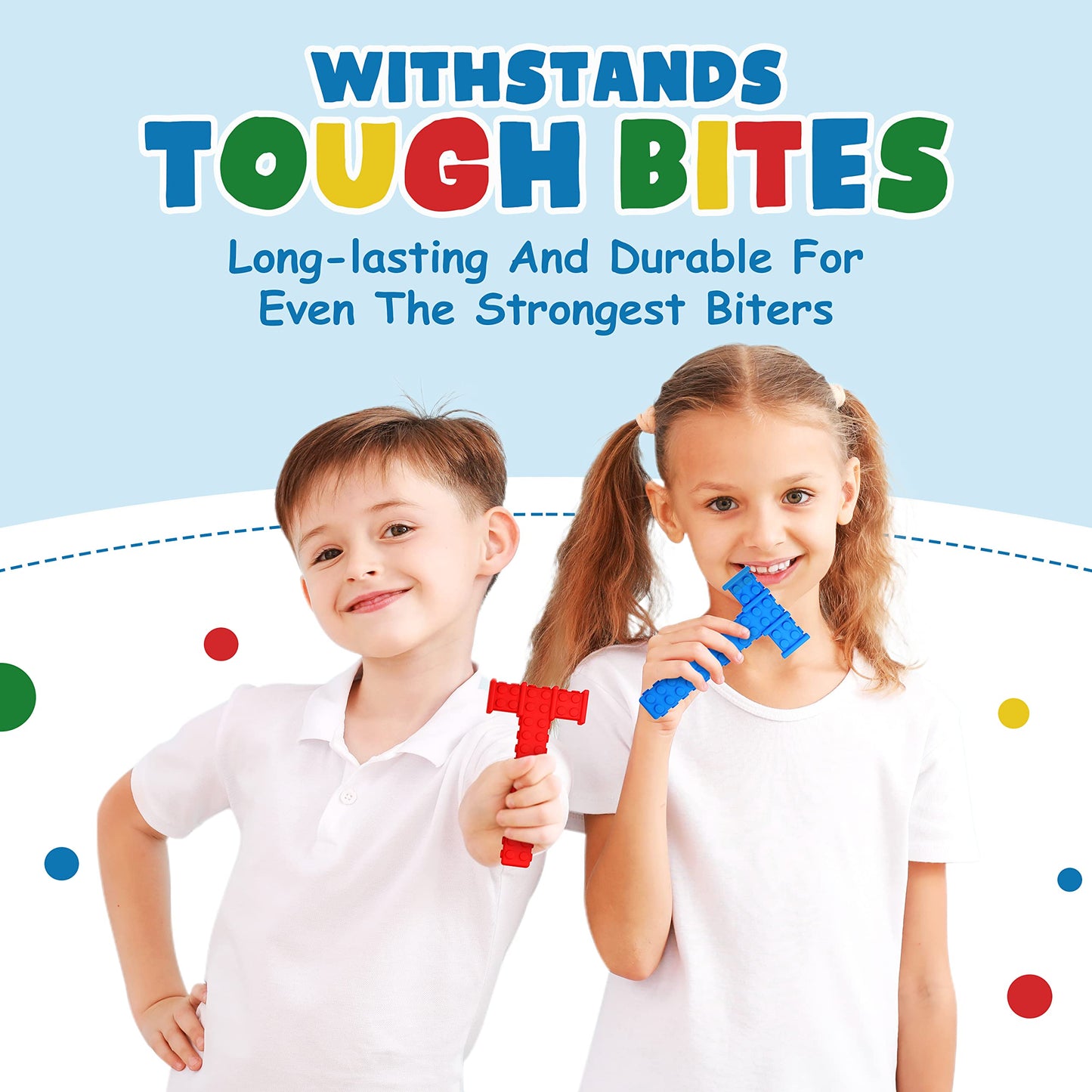 Lull Kids Chewy Sensory Toys for Kids with Autism Sensory Product for Adults Teens Toddlers, ADHD Tools for Kids, ADHD Toys for Autistic Children, Oral Motor Tool Tube, Mouth Toys, Chew Stick (4 Pack)