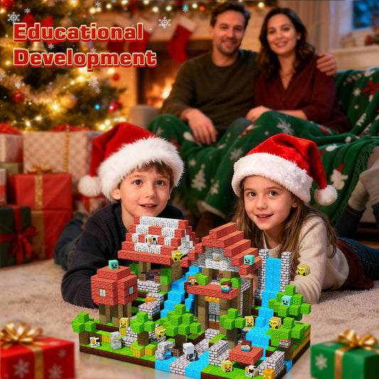 Magnetic Blocks-200PCS Magnetic Building Blocks, Magnets Cubes 2026 Upgraded Stacking Magnets for Kids Forest River Indoor Construction STEM Toys, Christmas Birthday Gifts for Boys & Girls Ages 3+