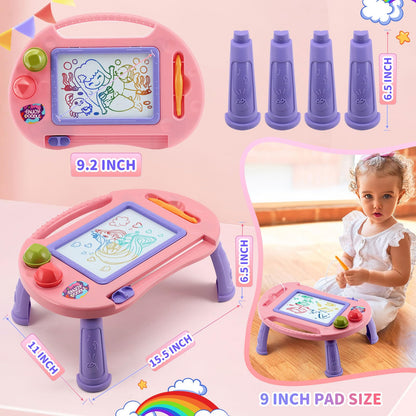 BABLOCVID Toddler Toys,Toys for 1-2 Year Old Girls,Magnetic Drawing Doodle Board for Kids Toy,Educational Learning Baby Toy for 18 Months 1 2 3 Year Old Girl Boy Birthday Easter Gifts,Arts and Crafts