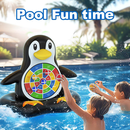 MOONTOY Fun Pool Toys, Inflatable Dart Board Floating Water Game for Kids Ages 4-8 8-12, Outdoor Backyard & Beach Games for Boys Girls Teens and Adults, Summer Party Birthday Gift