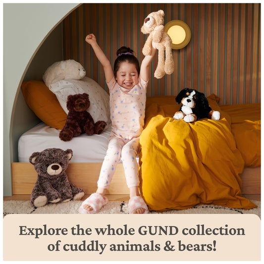 GUND Cozys Collection Puppy Plush, Puppy Dog Stuffed Animal for Ages 0 and Up, Tan/Cream, 10"