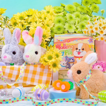 Tagitary Plush Toys Bunny Electronic Toy for Kids Toddlers