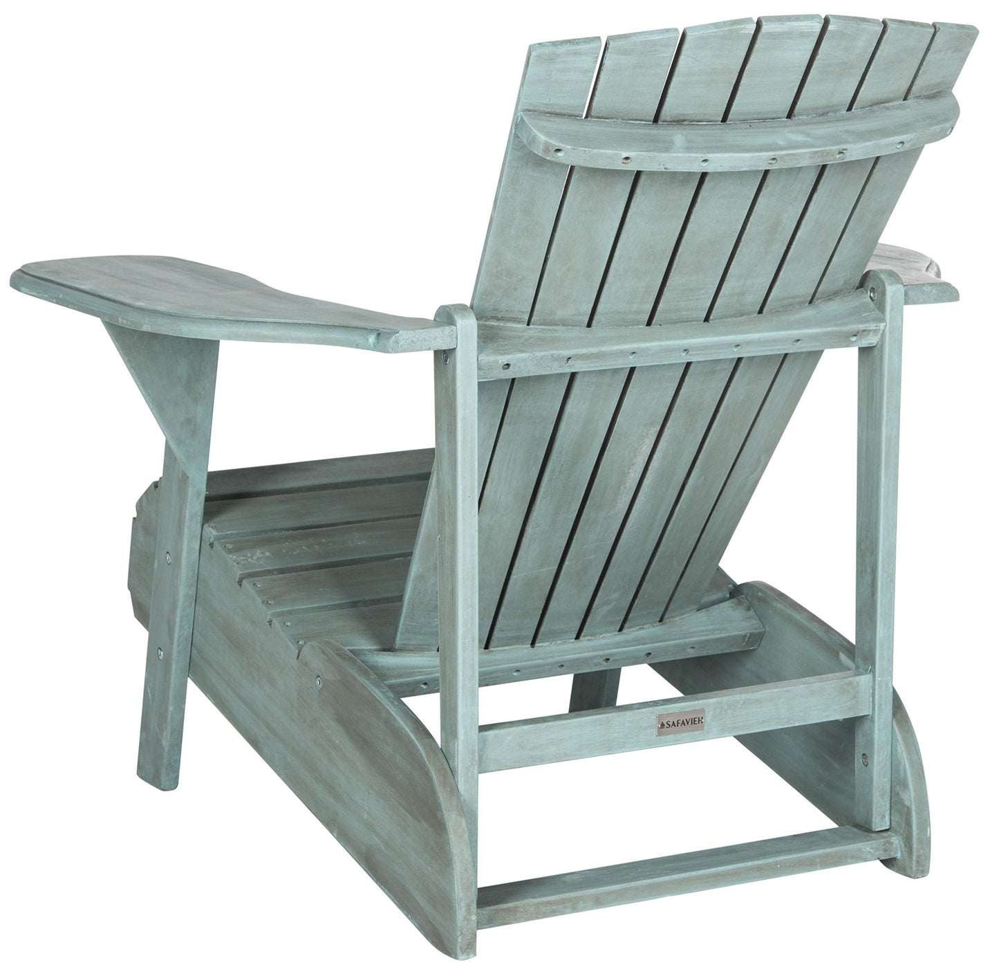 Safavieh Outdoor Collection Mopani Adirondack Chair, Beach House Blue