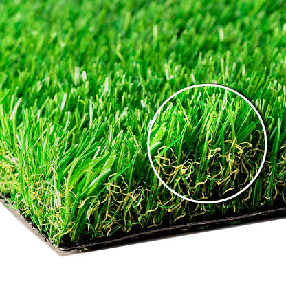 SunVilla 2'x94' Artificial Grass Realistic, [Customized Sizes] Grass Height 1 3/8" Indoor/Outdoor Artificial Grass/Turf Many Sizes 2FTx94FT (188 Square FT)