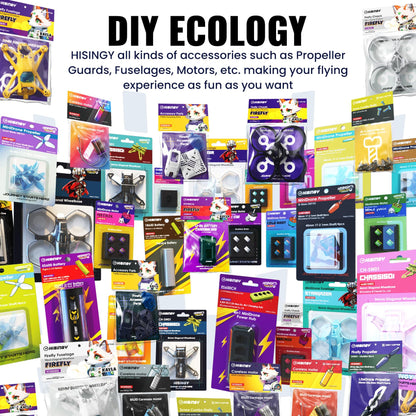 HISINGY Firefly FPV Done Kit,FPV Drone for Kids and Beginners,Micro Drone with Camera, APP Control, Altitude Hold, Video Record and Download,Kids Toys for Boys and Girls, Gift Toys for Birthdays