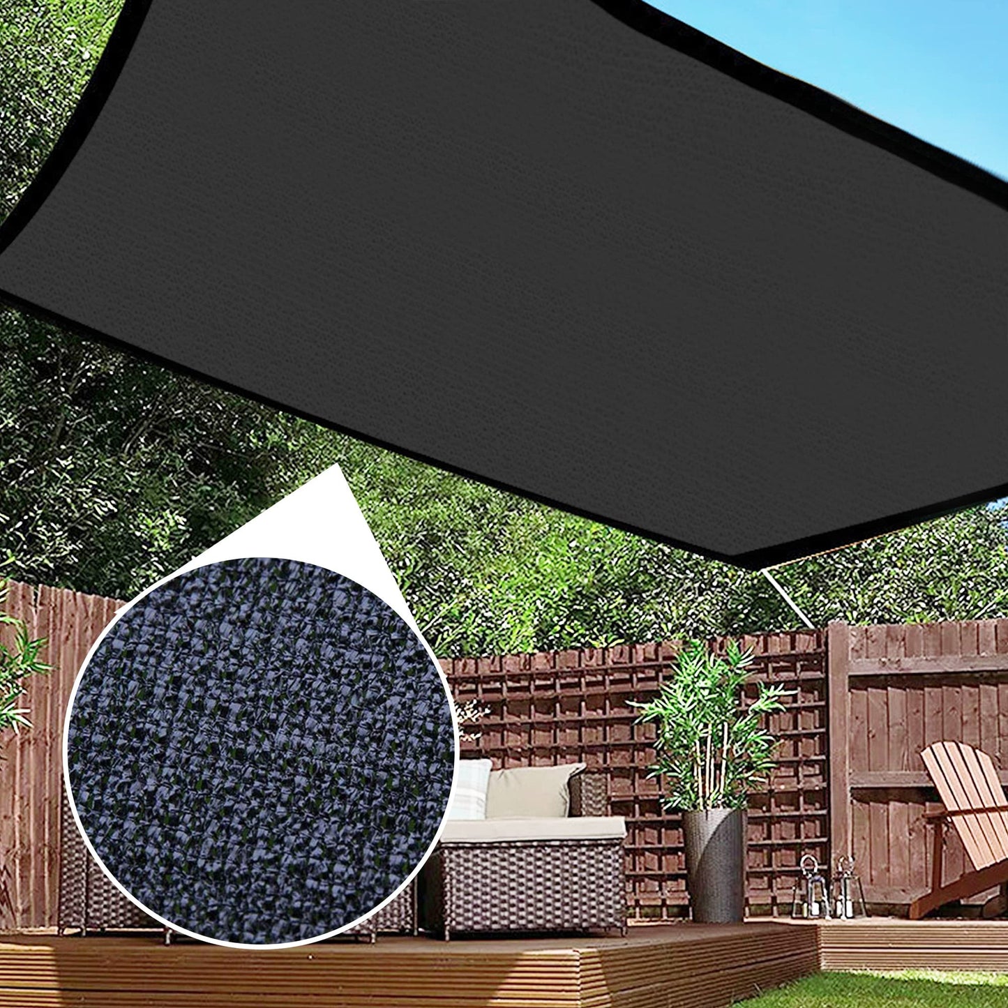 winemana 70% Black Shade Cloth, 20 x 30 FT Durable Mesh Tarp with Grommets, Resistant Garden Sun Shade Netting with Taped Edge for Plant Cover, Greenhouse, Patio, Tomatoes, Chicken Coop, Barn Kennel