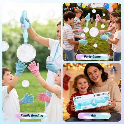 Elastic Bubble Fog Wand,Fog Bubble Machine,Bubble Machine,Fun Science Experiments, Kids Toys, Parent-Child Interaction(Blue)
