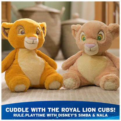 GUND Disney Official Simba Oh So Snuggly Plush, The Lion King, Lion Stuffed Animal for Babies and Infants, Yellow, 12.5”