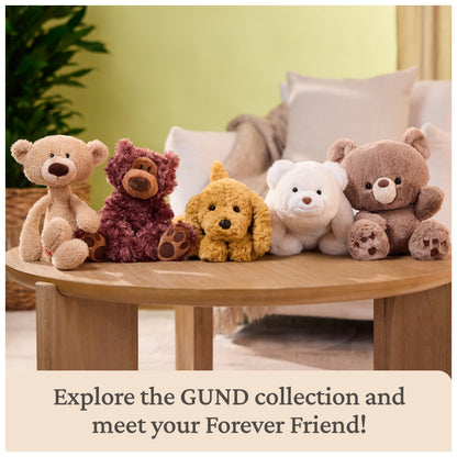 GUND Forever Friends: Kai Teddy Bear Plush Toy, As Seen on The View, Premium Stuffed Animal for Ages 0 and Up, Taupe, 12”