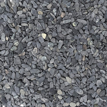 Midwest Hearth Natural Decorative Gray Bean Pebbles 1/5" Size (10-lb Bag)