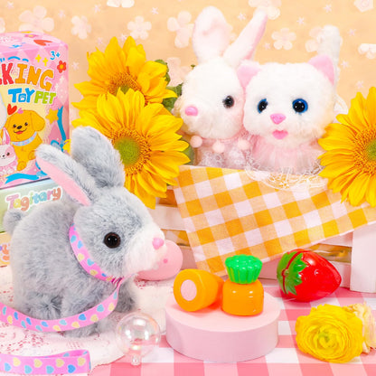 Tagitary Plush Toys Bunny Electronic Toy for Kids Toddlers