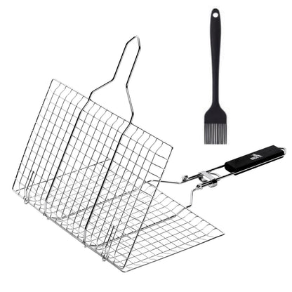 UNCO Stainless Steel Fish & Vegetable Grill Basket