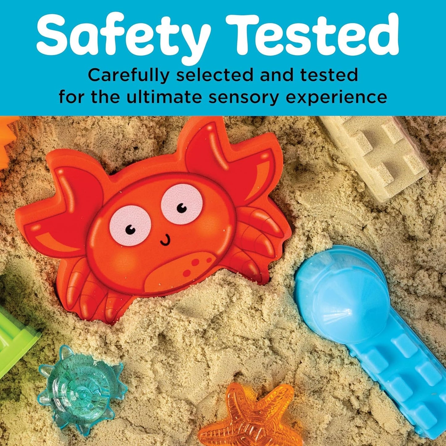 Creativity for Kids Sensory Bin: Beach - Toddler and Preschool Toys, Sensory Box with Toys for Toddlers, Kids Gifts for Toddler Boys and Girls (Ages 3+)