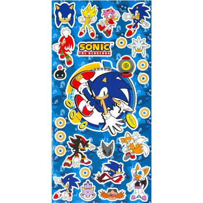 Sonic the Hedgehog Pencil Case for Kids, Boys - Bundle with Pencil Holder, Stickers, Bookmark, More | Sonic School Supplies Set