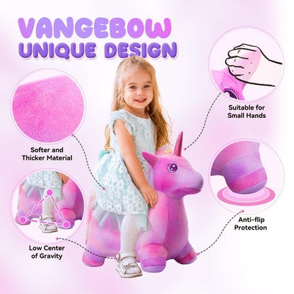 VangeBow Bouncy Unicorn with Bouncy Giraffe