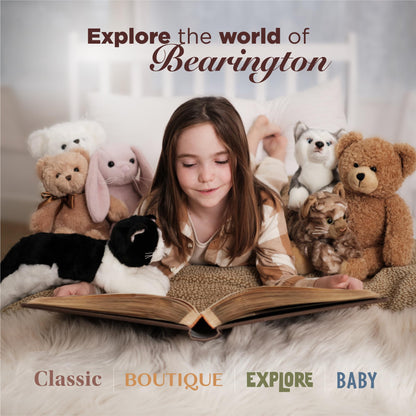 Bearington Remington Teddy Bear Lawless Lover You Stole My Heart - 10" Soft and Cuddly Valentines Day Stuffed Animals -Adorable Bears Stuffed Animal Plush Gift