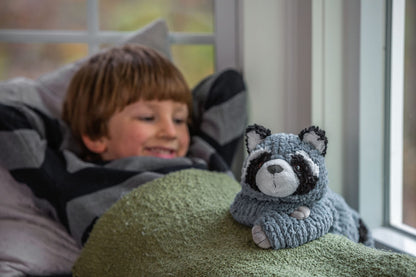 Mary Meyer Stuffed Animal Cozy Toes Soft Toy, 17-Inches, Raccoon